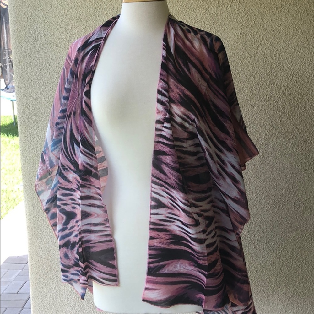 Sheer kimono